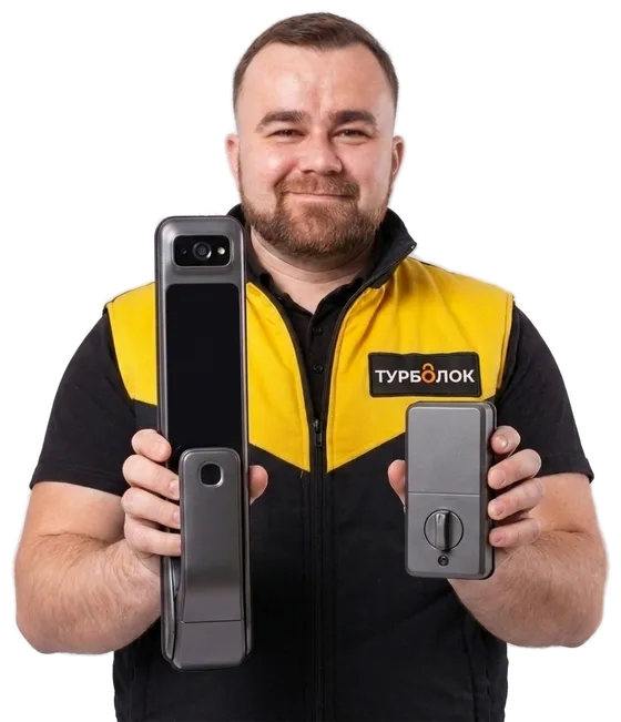 Установка умных замков в Курске — мастер TurboLock